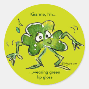 Adesivo Irish Shamrock n Roll 04 Sticker