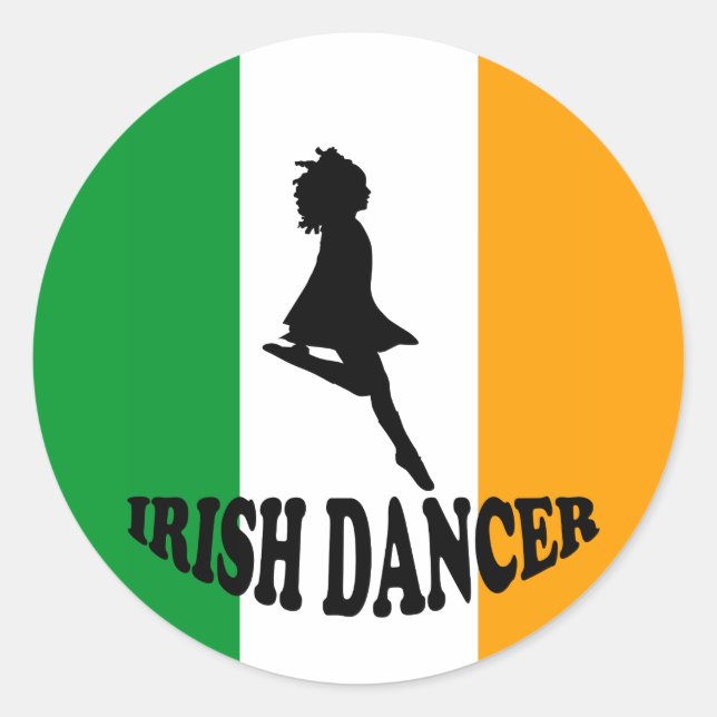 Adesivo Irish Step Dancer (Frente)
