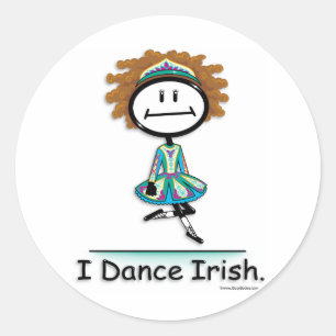 Adesivo Irlandês da dança