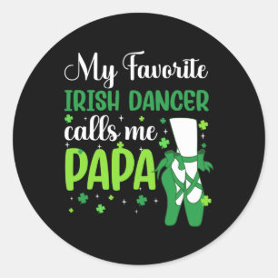 Adesivo Irlandês Dança Meu Dançarino Irlandês Favorito Me 