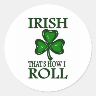 Adesivo Irlandês é assim que eu faço