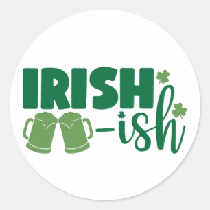 Adesivo Irlandês e Orgulhoso ☘️