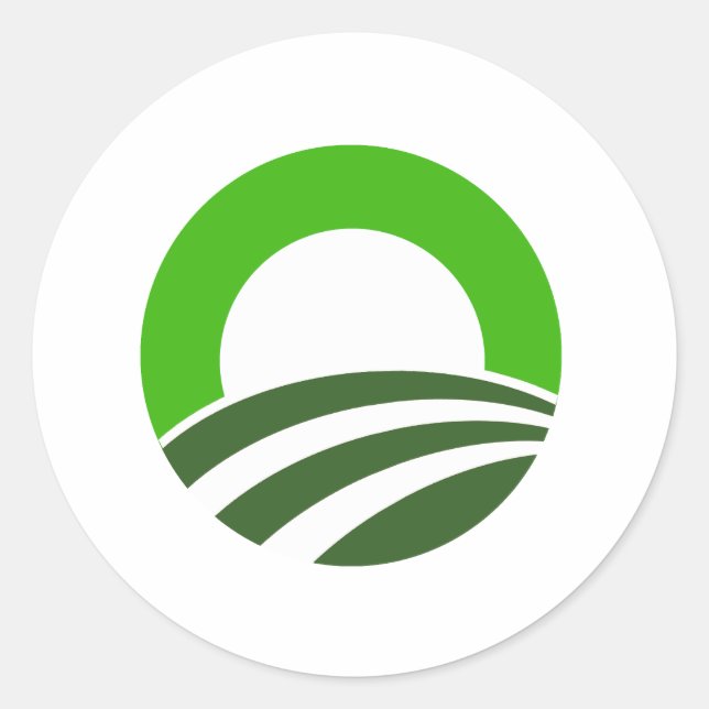 Adesivo Irlandês Obama (Frente)