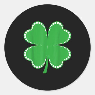 Adesivo Irlandês trevo verde sortudo dia de são patrício