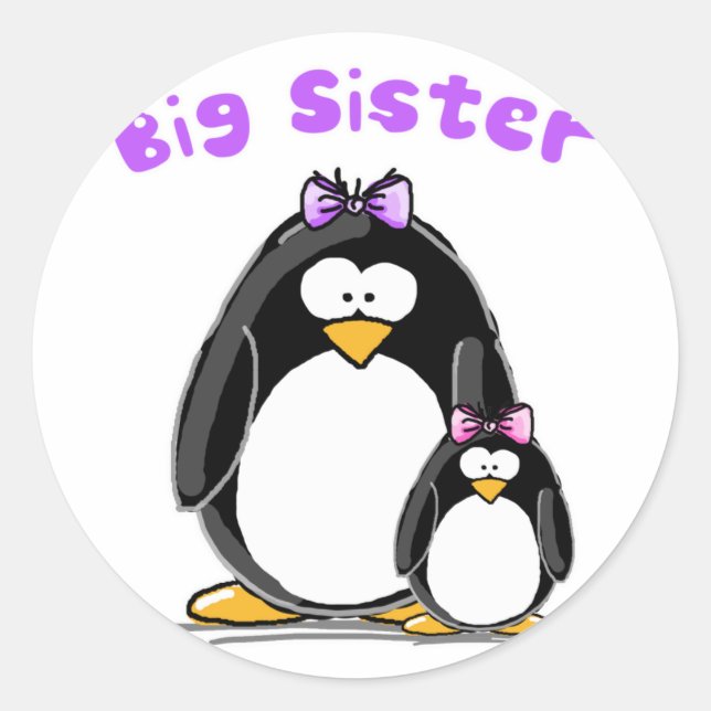 Adesivo Irmã Pinguin (Frente)