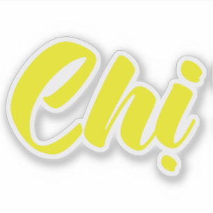 Adesivo Irmã vietnamita - Língua chanceler tétt Vit