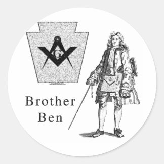 Adesivo Irmão Ben Franklin