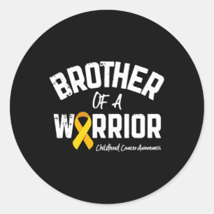 Adesivo Irmão de um Cancer de infância guerreiro Bo