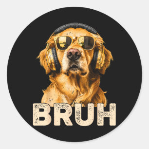 Adesivo Irmão Golden Retriever Crianças Meninos N Meme de