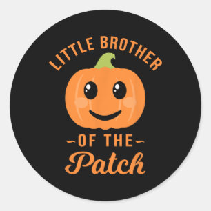 Adesivo Irmão Pequeno Do Patch Pumpkin Halloween T Sh