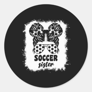Adesivo Irmãzinha Orgulhosa de Futebol Para Por Meninas Cr