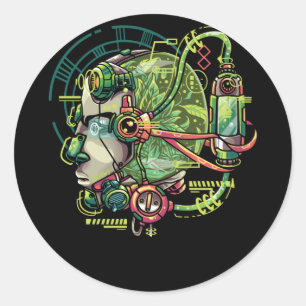 Adesivo IRobot ficar verde