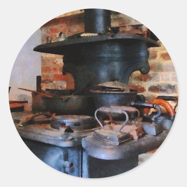 Adesivo Irons Aquecendo na Parada (Frente)