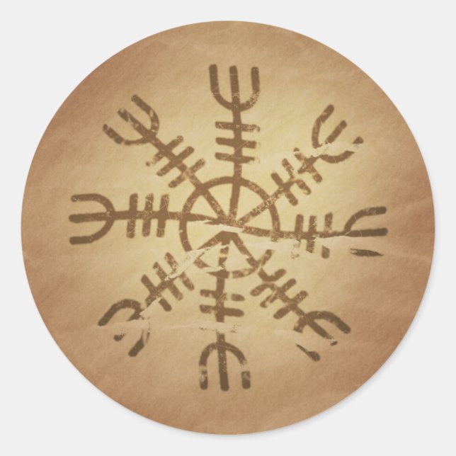 Adesivo Irresistibilidade Antiga Magia Islandesa (Frente)