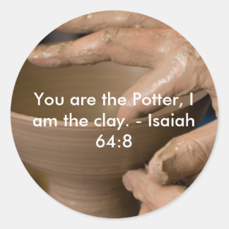 Adesivo Isaiah 64:8 Sticker