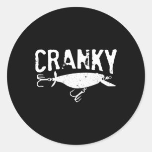 Adesivo Isca de pesca Crankbait engraçada Humor pescador