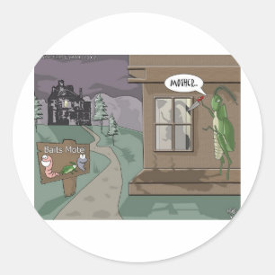 Adesivo Isca Motel Cartoon Engraçado de Pesca Presentes e 