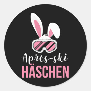 Adesivo Ischgl Après-ski Bunny Skiing Skiers Snowboard