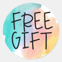 Adesivo isento de amostras aquáticas do arco-íris 