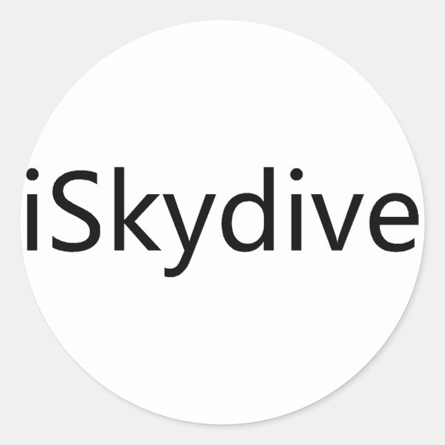 Adesivo iSkydive (Frente)