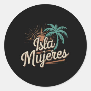 Adesivo Isla Mujeres México Lembranças de Férias Família V