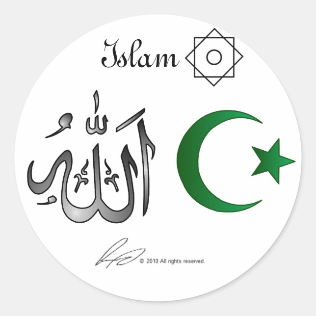 Adesivo Islam Stickers (Frente)