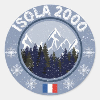 Adesivo Isola 2000 Station de Ski