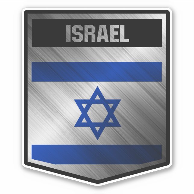 Adesivo Israel (Frente)
