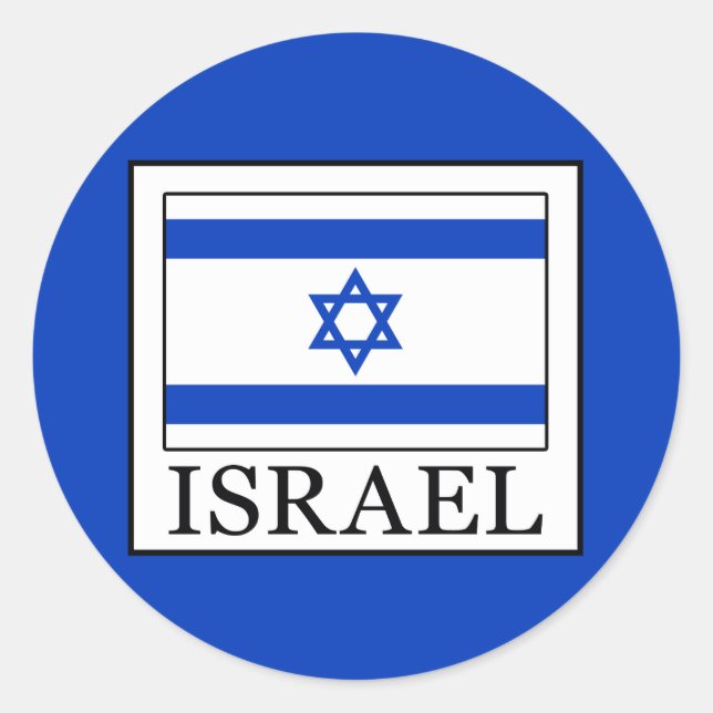 Adesivo Israel (Frente)