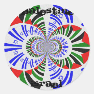 Adesivo Israel & Palestina