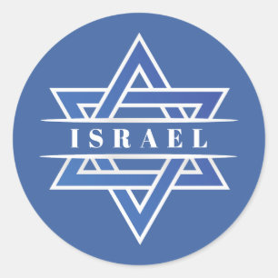 Adesivo Israel Star Of David Flag