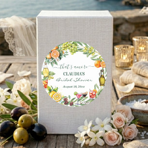 Adesivo Isso É Amor Cocktail de Cítricos Italiano Chá de N