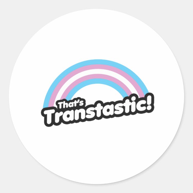 Adesivo Isso é Transtástico (Frente)