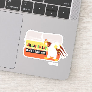 Adesivo Isso é uma Piada, filho