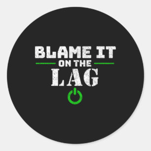 Adesivo Isso No Jogador De Vídeo Engraçado De Jogo Do Lag