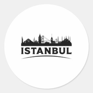 Adesivo Istambul Turquia Cidade Cityscape Skyline Idea