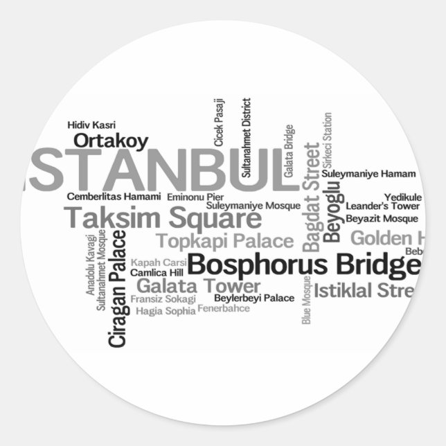 Adesivo ISTANBUL Sticker (Frente)