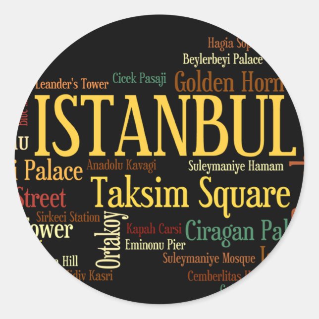 Adesivo ISTANBUL Sticker (Frente)