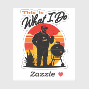 Adesivo Isto é o que eu faço