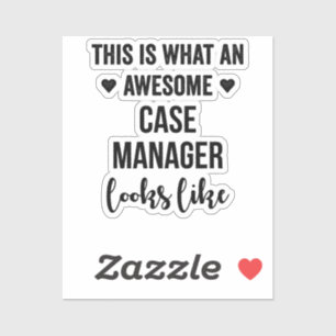 Adesivo Isto É O Que Parece Um Gestor De Casos Incrível