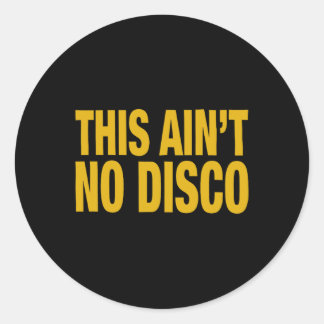 Adesivo Isto não é nenhum Disco