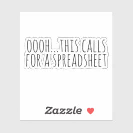 Adesivo isto requer uma planilha