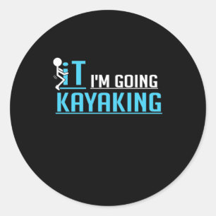 Adesivo IT I I'm Kayaking