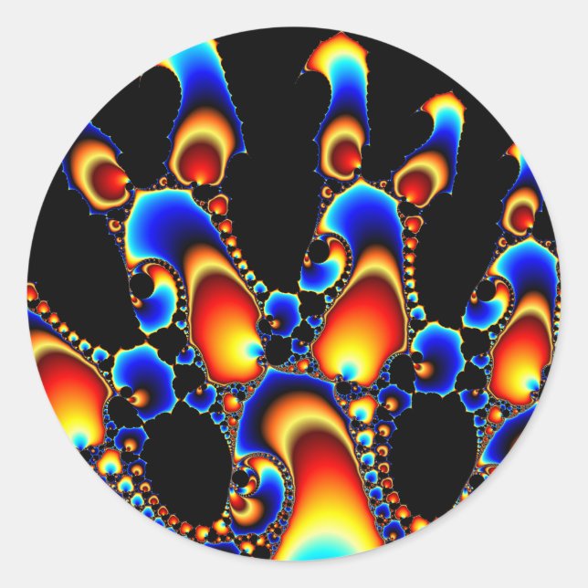 Adesivo It - Mandelbrot Fractal Art (Frente)