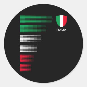 Adesivo Itália Bandeira da Itália Emblema - Orgulho Italia