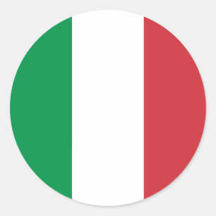 Adesivo Itália - Bandeira Nacional Italiana