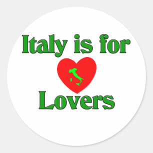 Adesivo Italia é para amantes