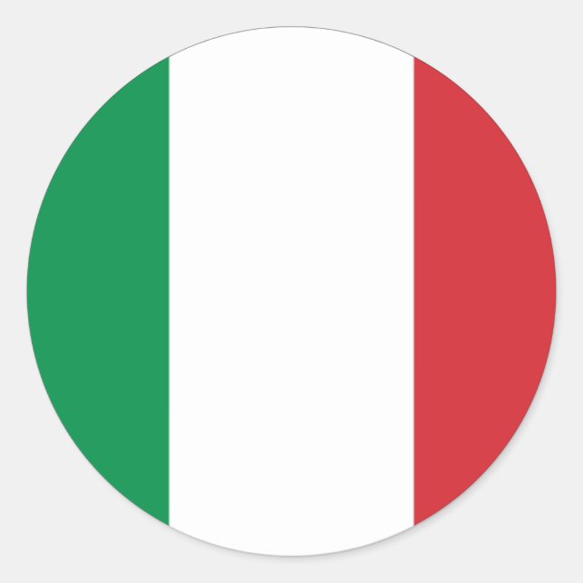 Adesivo Itália Euro Sticker (Frente)