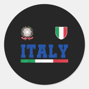 Adesivo Itália Gift Flag Itália Vintage Italia Italiano It