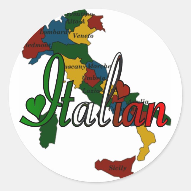 Adesivo italiano (Frente)